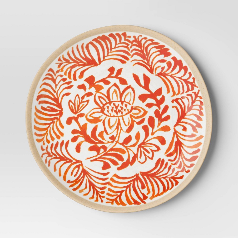 Photos - Other kitchen utensils 8.5" Melamine Salad Plate Orange Print - Threshold™
