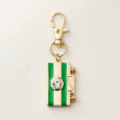 Camera Bag Charm Keychain - kate spade new york x Target Gold/Green