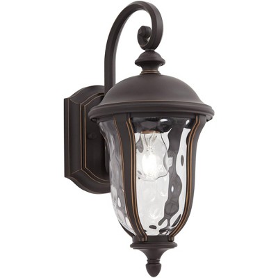 John Timberland Park Sienna Rustic Vintage Outdoor Wall Light Fixture ...