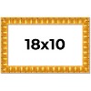 PosterPalooza | 18x10 Bamboo Picture Frame, UV Acrylic, 4 Finishes - Brown, Black, Gold, and Natural - 2 of 4