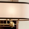 Heddle 42.5" 8 Light Linear Chandelier Anvil Iron - 3 of 4
