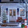 Itopfox 200 LED 66ft White Christmas String Lights Indoor Outdoor Connectable Clear Wire Plug In for Tree Fireplace Bedroom 1 Pack - 3 of 4