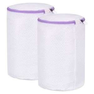 Unique Bargains Cylinder Shoes Laundry Washing Bag for Washing Machine - 1 of 4