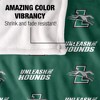 Loyola University Maryland Logo Pattern Silky Touch Blanket White 50x60 - 4 of 4