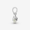 Sterling Silver Glow-in-the-Dark Firefly Dangle Charm with Glass, Unique Jewelry Gift for Women with Gift Box - 4 of 4