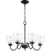 Quorum Lighting 5 - Light Chandelier in  Noir - 2 of 4
