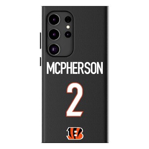 Keyscaper Evan McPherson Cincinnati Bengals 2 Game Tactic MagSafe Compatible Cell Phone Case for Galaxy S24 Plus - 1 of 4