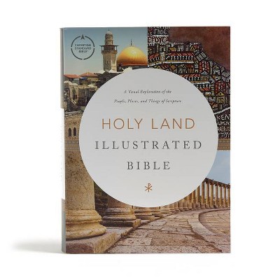 CSB Holy Land Illustrated Bible, Hardcover - by  Csb Bibles by Holman