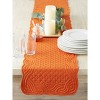 Design Imports  Quilted Farmhouse Table Runner, Pumpkin Spice, 13X72" - 2 of 4