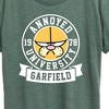 Women's - Garfield - Annoyed University Short Sleeve Graphic T-Shirt - 2 of 4