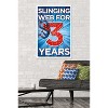 Trends International Marvel Spider-Man - Happy 3rd Birthday Framed Wall Poster Prints - 2 of 4