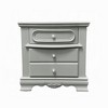 Royal Hampton Kids Nightstand, 3 Drawers and Scalloped Base - 4 of 4