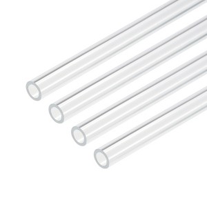 Unique Bargains Lamp Lantern Water Cooling System Acrylic Round Tubes 4 Pcs 10" - 1 of 4