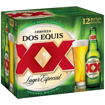 Dos Equis Mexican Lager Beer - 12pk/12 Fl Oz Bottles : Target