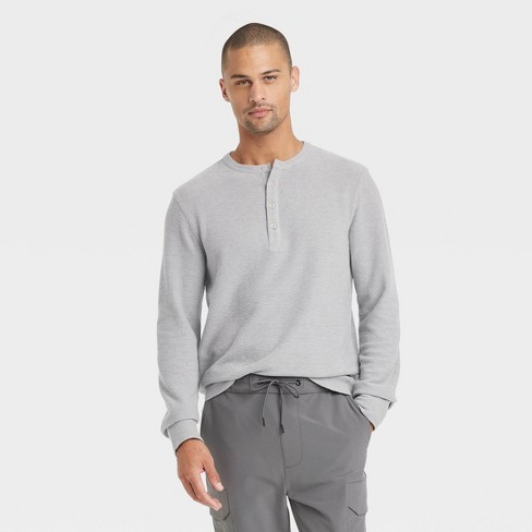 Men's Long Sleeve Henley Shirt - Goodfellow & Co™ : Target