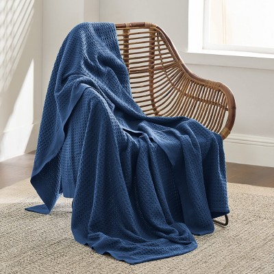 Bedsure | Waffle Weave 100% Cotton Solid Blanket For All Season