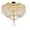 Elegant Lighting Century 4 light Chrome Flush Mount Clear Royal Cut Crystal - 4 of 4