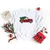 Simply Sage Market Plaid Christmas Truck Sweatshirt - 3 of 4