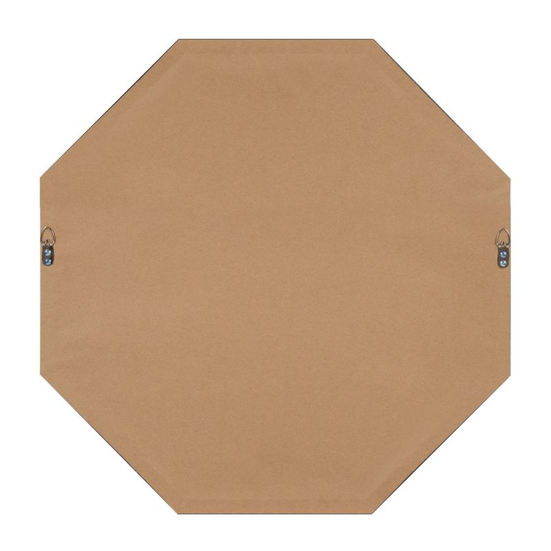 25&#34; x 25&#34; Rhodes Framed Octagon Wall Mirror Gold - Kate and Laurel, 5 of 8