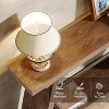 HDZNVF 70.9 in Extra Long Console Table Behind Couch, Industrial Sofa Table with 2-Tier Storage Shelves - 3 of 4
