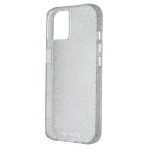 Case-Mate Sheer Crystal Series Case for Apple iPhone 14 - Silver Glitter - 1 of 1