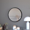Merrick Lane Monaco Accent Wall Mirror with Metal Frame for Bathroom, Vanity, Entryway, Dining Room, & Living Room - 2 of 4