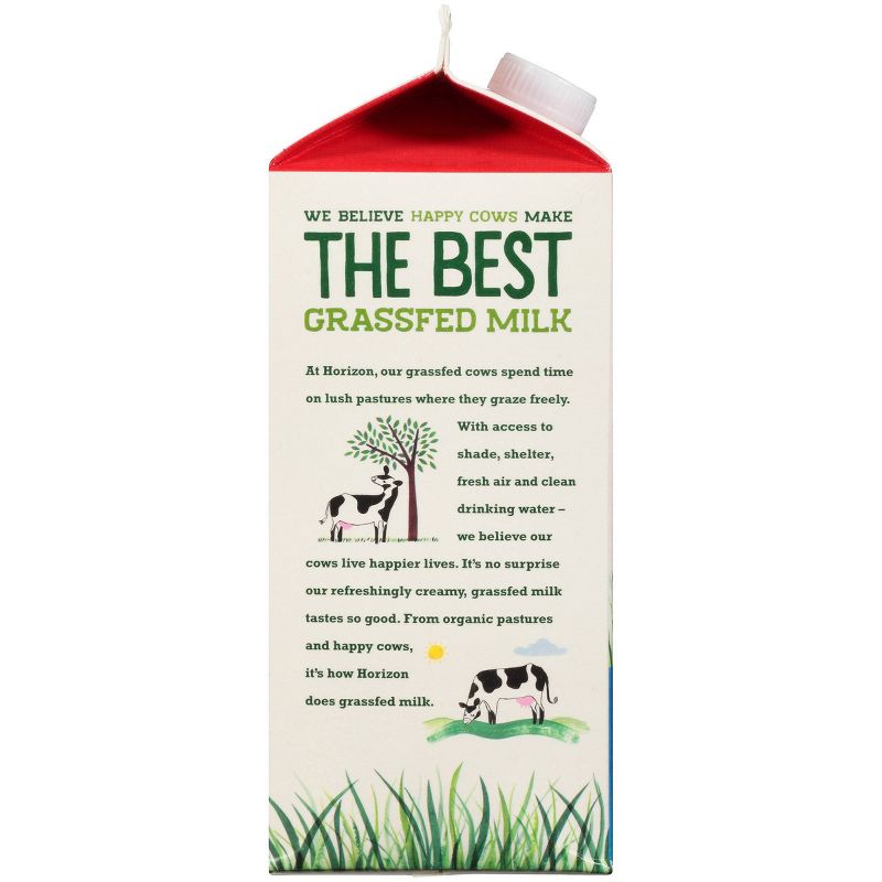 Horizon Organic 2% Reduced Fat Grassfed Milk - 0.5gal, 4 of 9