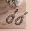 SOHI Women's Antique Gold Party Drop Earrings - 2 of 4