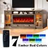 AMERLIFE 70'' Large Fireplace TV Stand with 42" Fireplace - 3 of 4