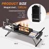 Foldable Pilates Reformer, Pilates Equipment Up To 330.5LBS Capacity, Core Pilates Bed With Dual Resistance System for Home Use Gym Fitness 86.6 Inch - 2 of 4