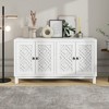Bella Depot 60''W Large Storage Sideboard Buffet - 2 of 4