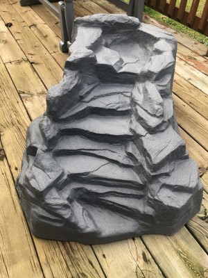 thumbnail image 2 of Algreen Tranquility Waterfall Fountain - Lightweight Polyethylene Garden Feature 2 of 4