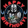 Boy's Star Wars: The Mandalorian Grogu and Din Djarin Happy Birthday T-Shirt - 2 of 4