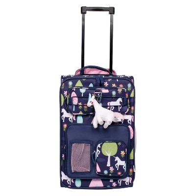 small unicorn suitcase