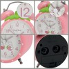 REGALWOVEN Strawberry Plastic Analog Battery Powered Alarm Clock3.5"L x 2.4"W x 4.7"H 1 Pc - 3 of 4
