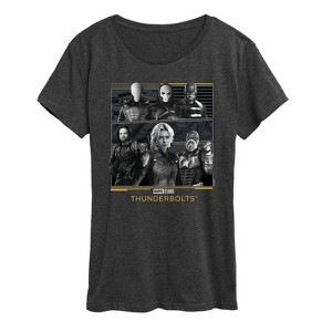 Women's - Marvel - Thunderbolts Grid Short Sleeve Graphic T-Shirt - 1 of 4