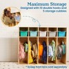 ECR4Kids Streamline 5-Section Toddler Coat Locker, 1 - 4 of 4