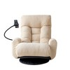 Kumasinova 360° Swivel Accent Chair,Comfy Reading Chair with Adjustable Headrest & Lumbar Support,Lounge Chair for Living Room,Bedroom - 2 of 4