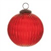 Ribbed Glass Ball Ornament (Set of 12) - 3 of 4