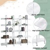 5-Tier Bookcase with Metal Frame Vintage Open Bookshelf Industrial Style Book Case for Home Office Living Room - 4 of 4