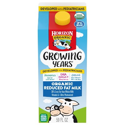 Horizon Organic Growing Years 2% Milk with DHA Omega-3 - 59 fl. oz.