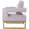 Meridian Furniture,Noah Velvet Accent Chair - 3 of 4