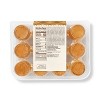 Harvest Vanilla Mini Cupcakes - 10oz/12ct - Favorite Day™ - 3 of 3