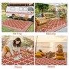 Outdoor Rug, Waterproof Reversible Patio Carpet,  Print Camping Rug, Geometric RV Mat for Deck, Balcony, Picnic & Beach - 4 of 4