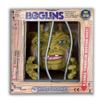 TriAction Toys Boglins 8-Inch Foam Monster Puppet | King Dwork