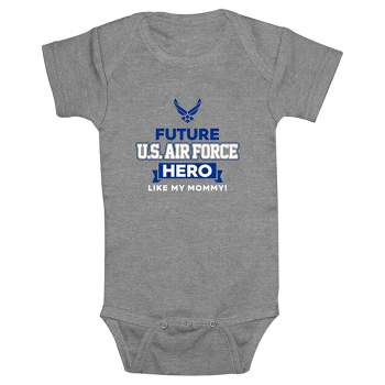 Infant's The United States Air Force Hero Like My Mommy Onesie
