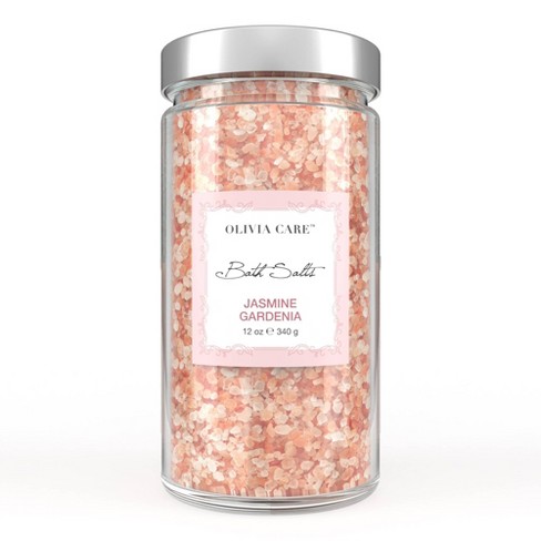 Olivia Care Floral Jasmine Gardenia Bath Salts - 12oz : Target