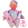 Dream Collection 14" Baby Doll Maggie with Teddy - 3 of 4