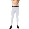 Anna-Kaci Active Men's Full Length Compression Leggings with Wide Waistband and Moisture-Wicking Stretch Fabric - 3 of 4