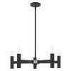 Livex Lighting Copenhagen 5 - Light Chandelier in  Black - 2 of 4